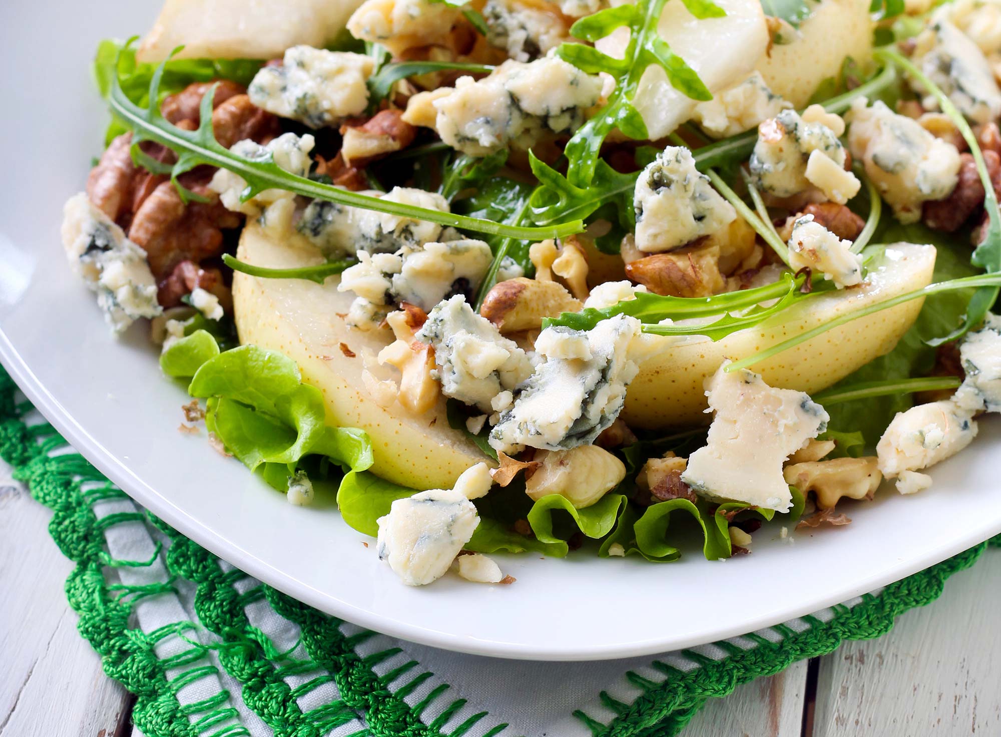 Full Circle Recipe Arugula Pear Salad
