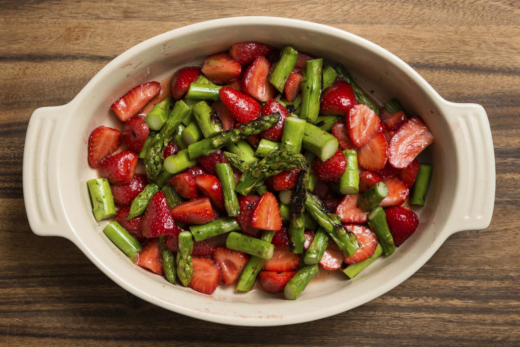 Full Circle Recipe Asparagus Strawberry Salad