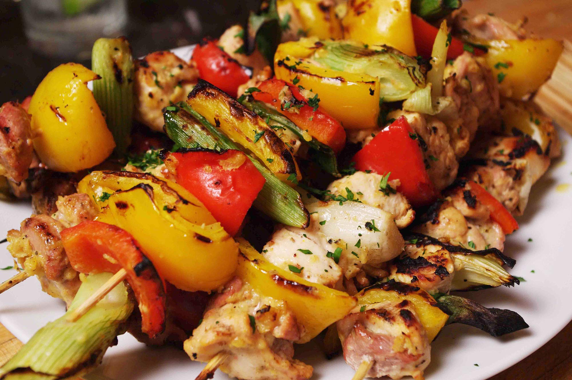 Full Circle Recipe Lemon Moroccan Chicken Kebabs