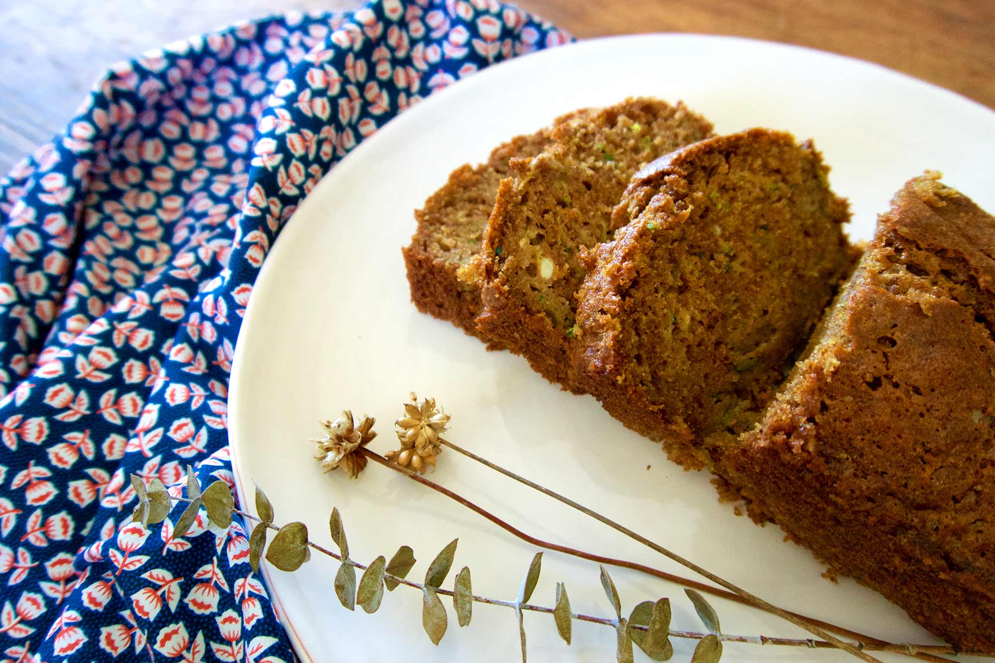 Full Circle Recipe Zucchini Spice Bread
