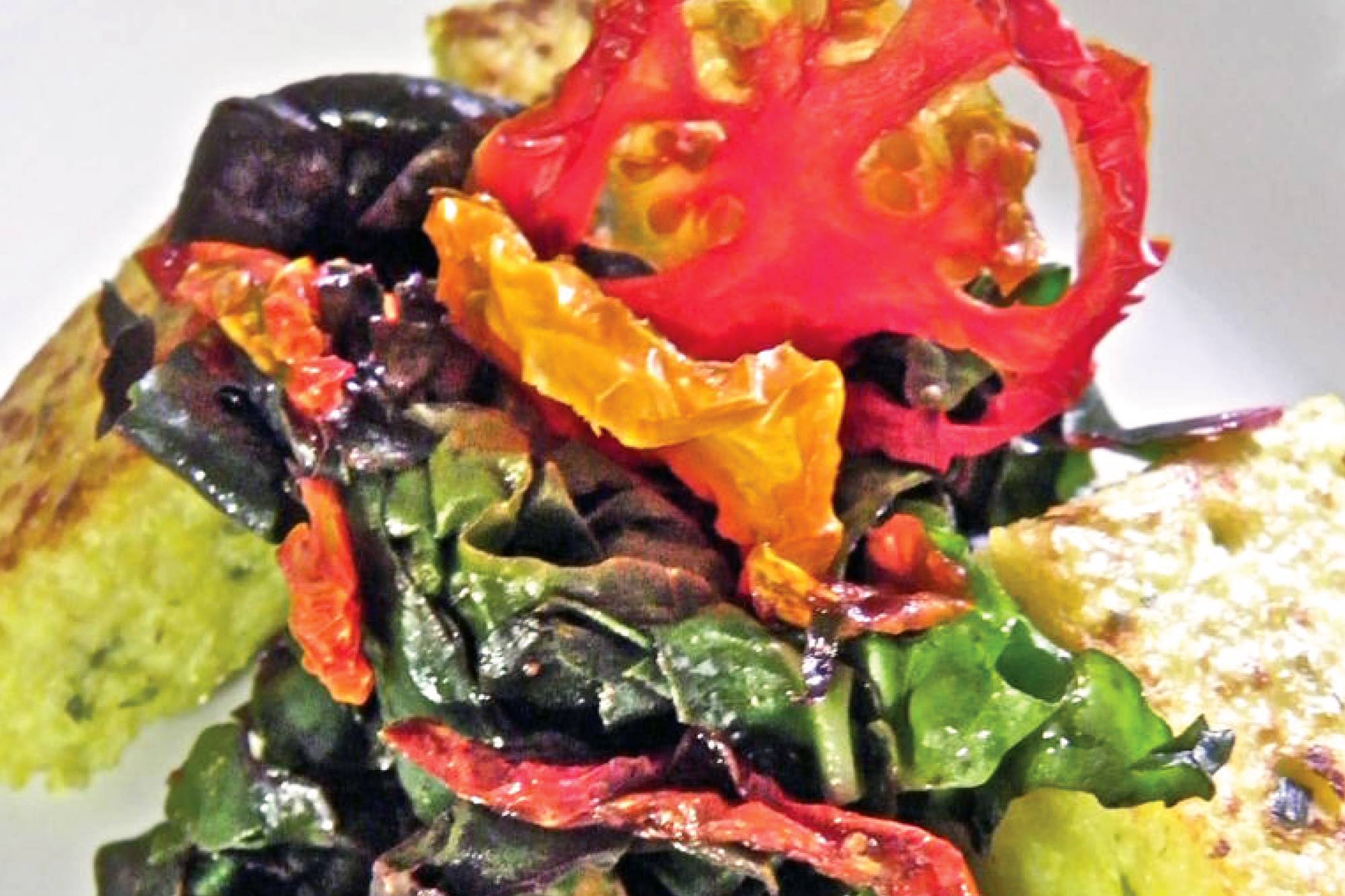 Full Circle Recipe Sauteed Greens and Polenta