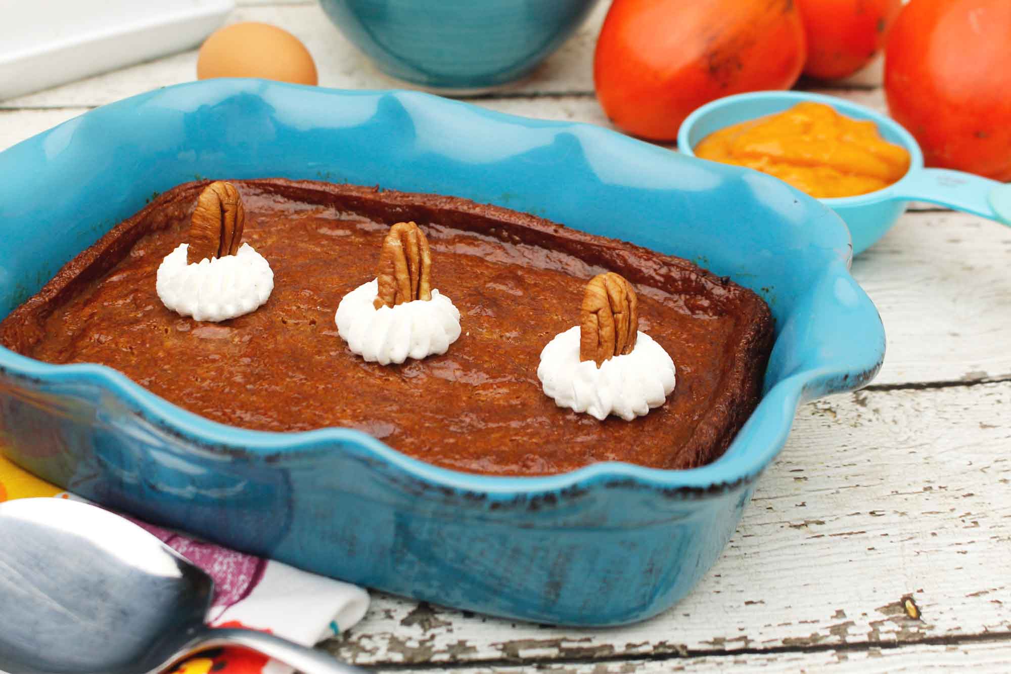 Full Circle Recipe Buttermilk Persimmon Pudding