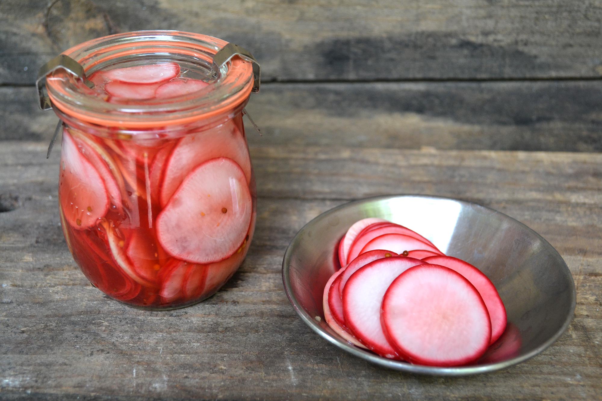 Full Circle Recipe Quick Radish Pickles