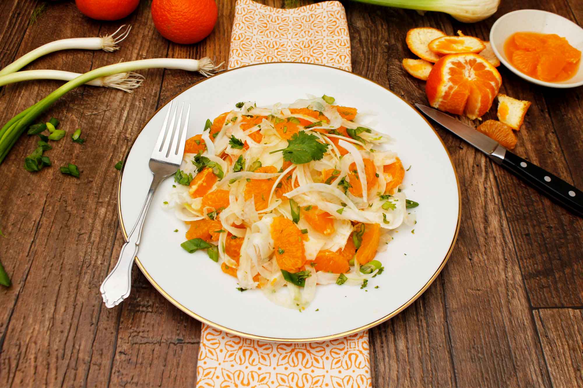 Full Circle Recipe Mandarin & Fennel Salad