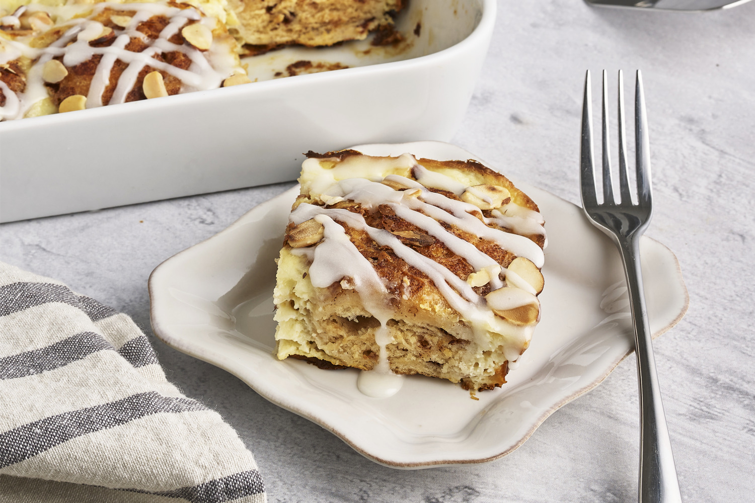 MakeAhead Cinnamon Roll Casserole My Food and Family