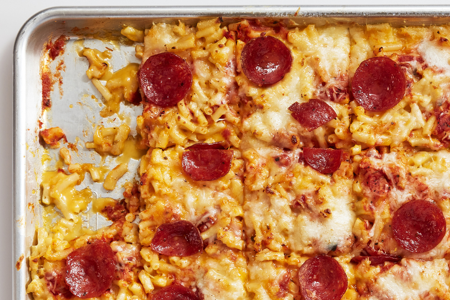 SheetPan Mac and Cheese Pizza My Food and Family