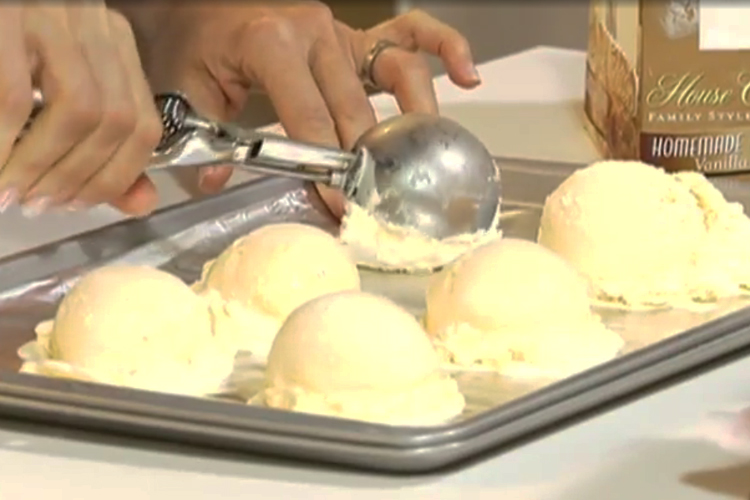 How to Make Perfect Ice Cream Scoops Cooking Video My Food and Family