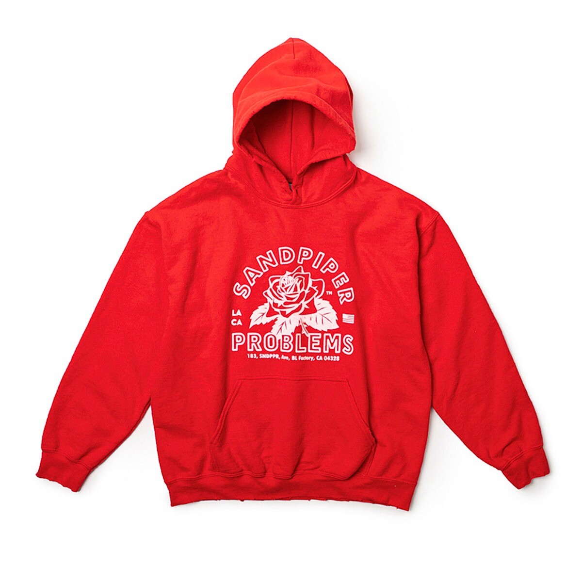 [샌드파이퍼] C.P VINTAGE HOODIE RED