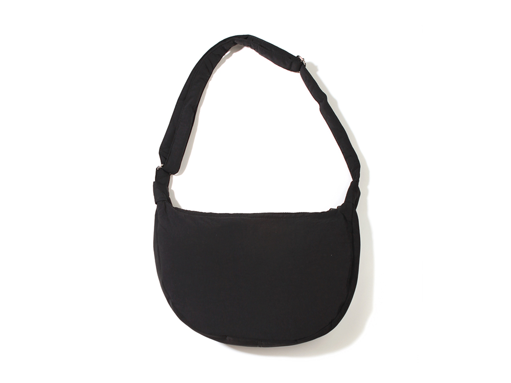 WASHA NYLON HOBO BAGBLACK