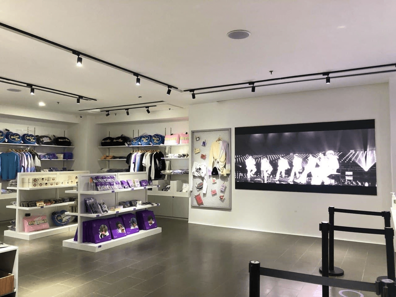 BTS Pop Up Store Space of BTS in Metro Manila SM Supermalls SM