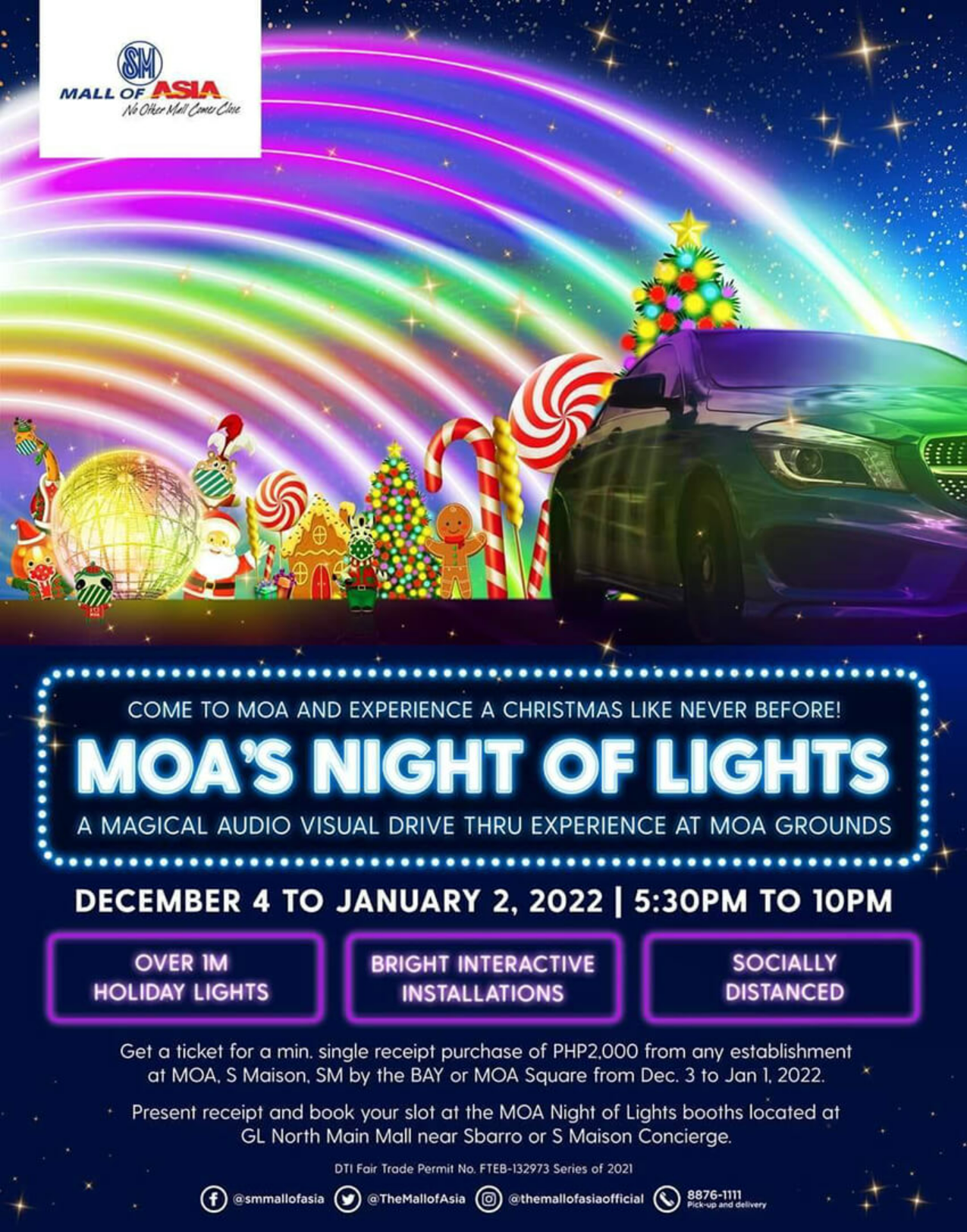 Sm Mall Of Asia Christmas 2022 Moa's Night Of Lights | Sm Supermalls