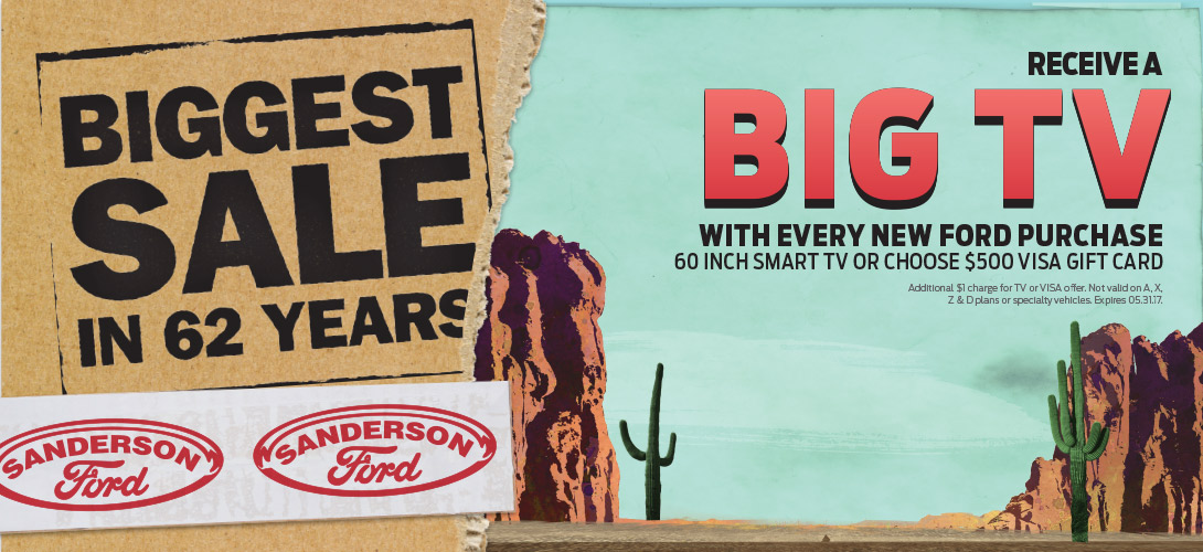 New and Used Ford Dealership of Phoenix, AZ Sanderson Ford