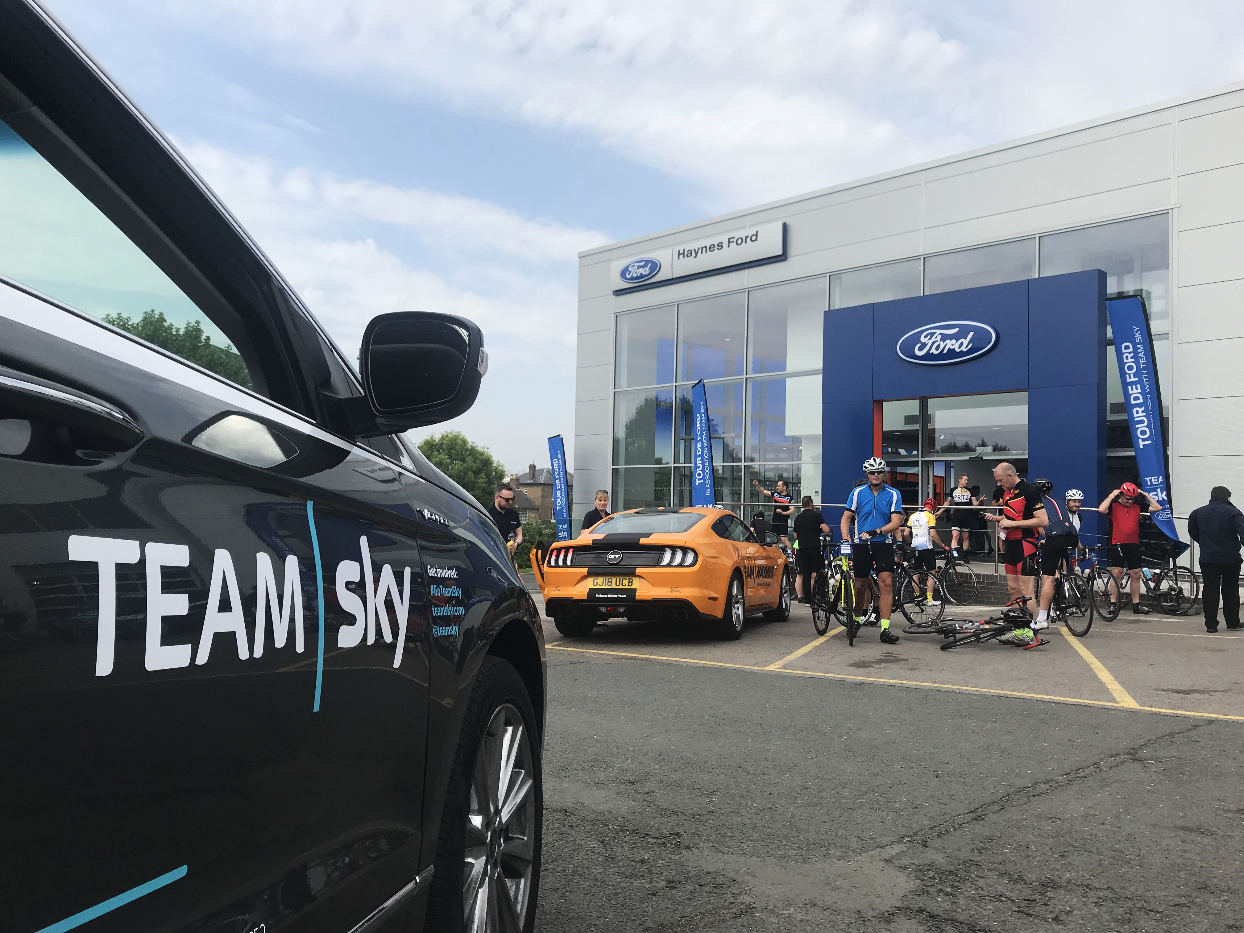 The Tour de Ford at Haynes of Maidstone.