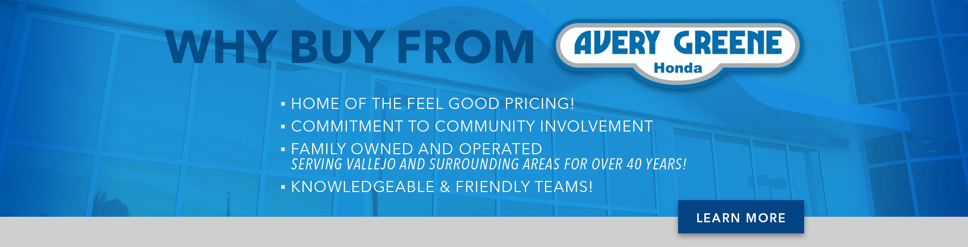 New & Used Cars in Vallejo, CA | Civic & Accord | Avery Greene Honda