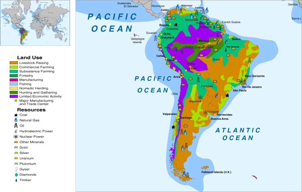 Natural Resources Map of South Africa South Africa Mineral.