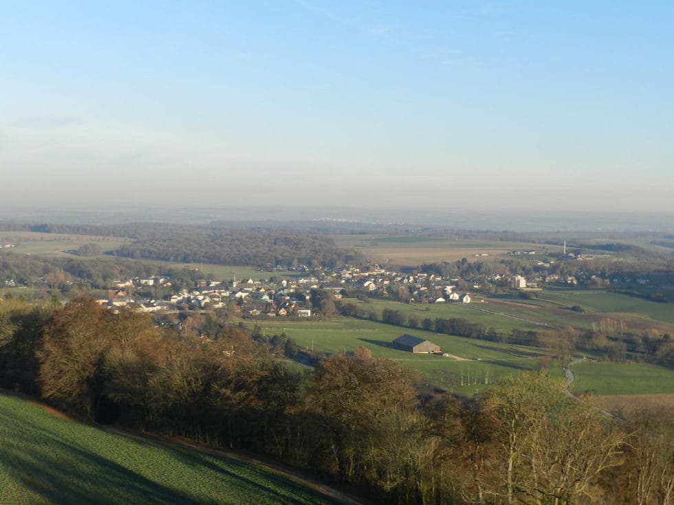 Les villages et les zones industrielles Contern