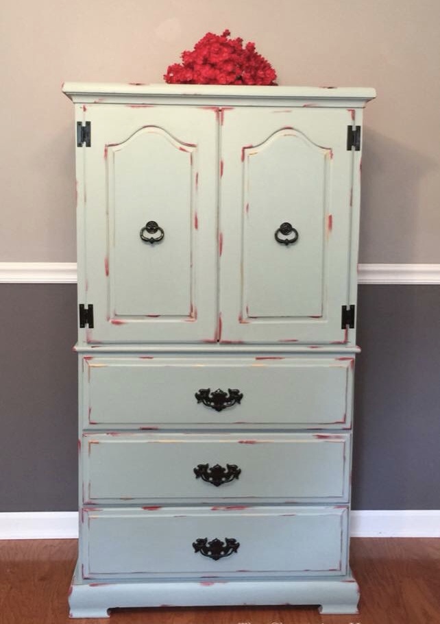 Shabby Chic Armoire General Finishes 2018 Design Challenge