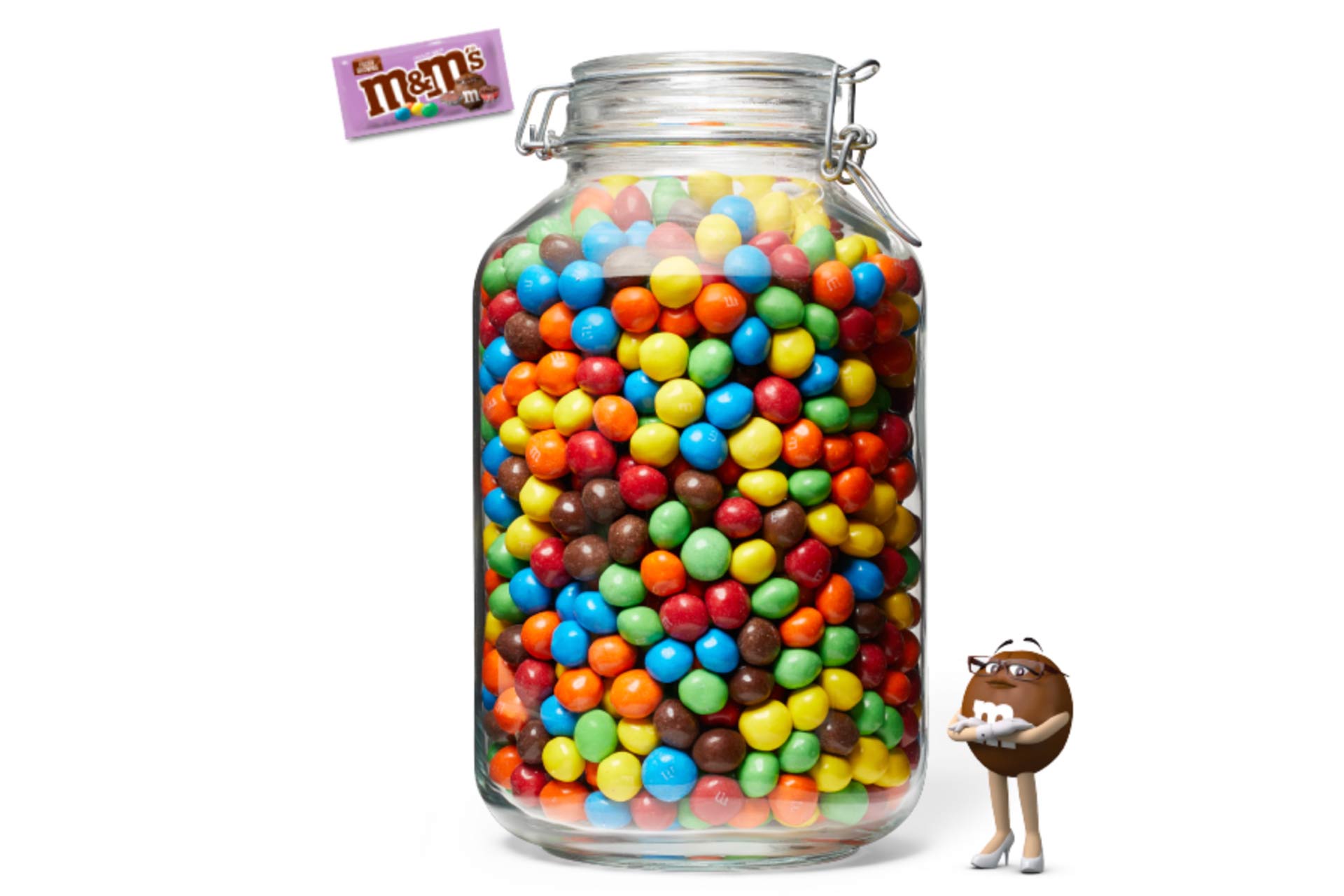 Enter to WIN 500 and a year's supply of M&M'S Fudge Brownie candies