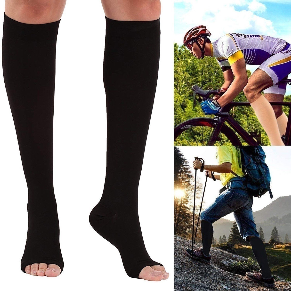 Medical 2030 mmhg Relief Pain Support Compression Blood