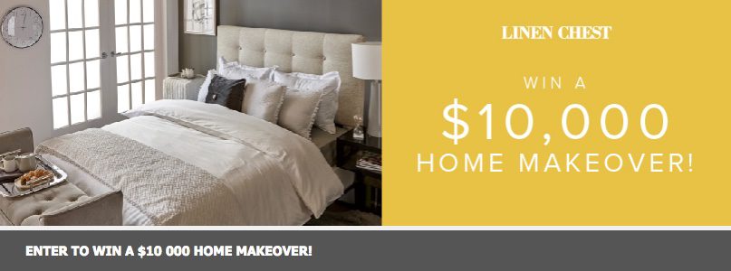 Linen Chest 2018 Contest Win a 10,000 Home Makeover