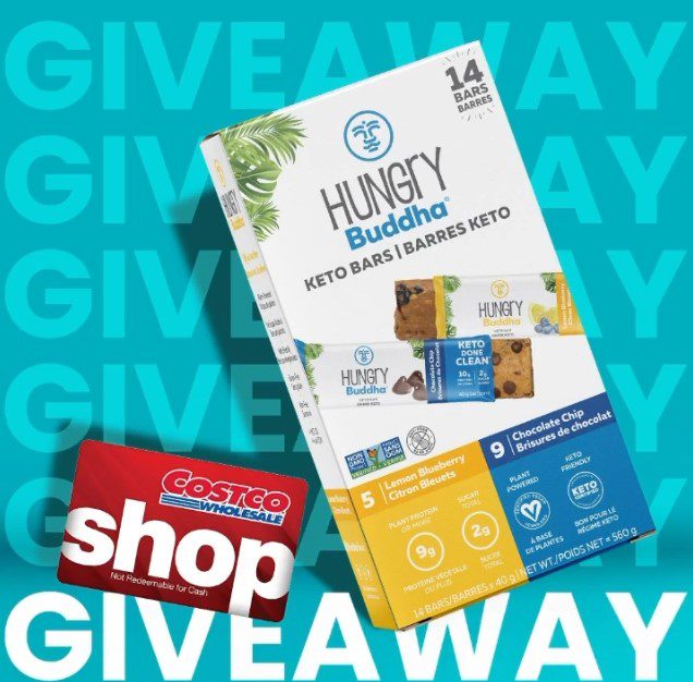 Win a 250 Costco Gift Card + a Hungry Buddha bar variety pack