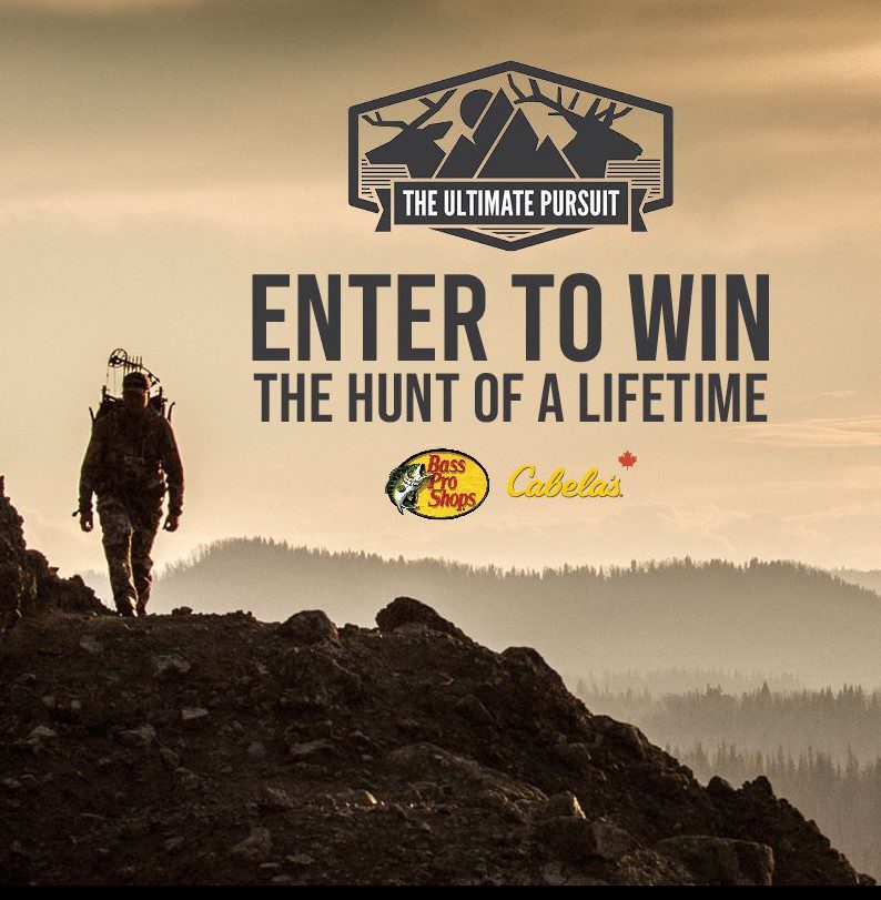 Cabela's Ultimate Pursuit Contest 2022 Win an elk hunt valued at