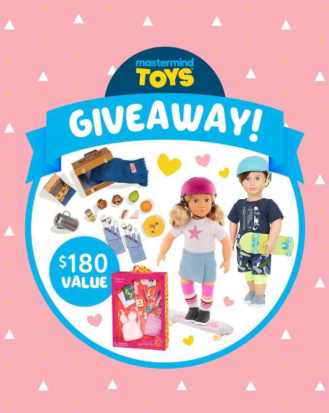 Mastermind Toys Giveaway Win an Our Generation dolls prize pack
