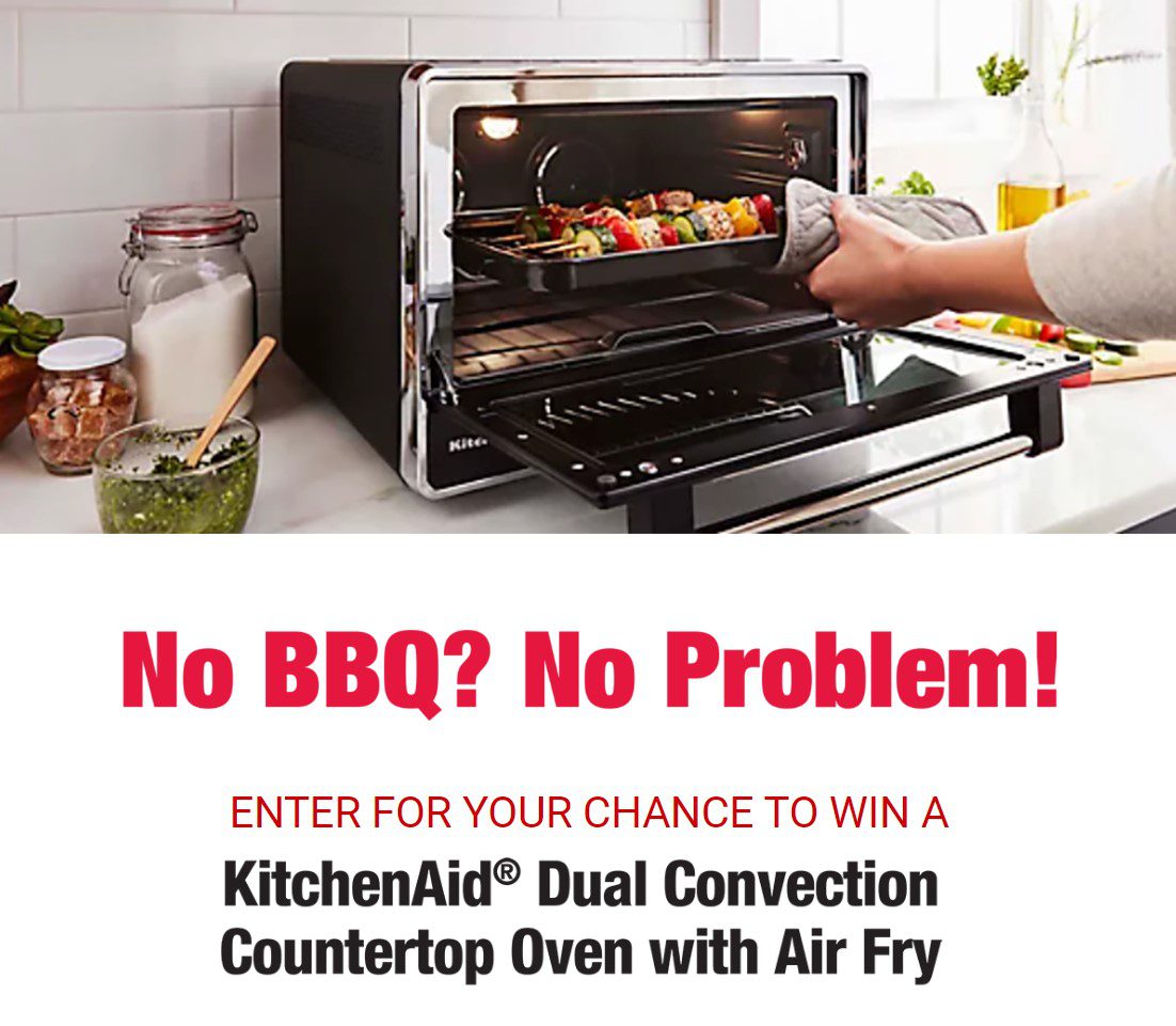 Win a KitchenAid Countertop Oven with Air Fry courtesy of Canadian Beef