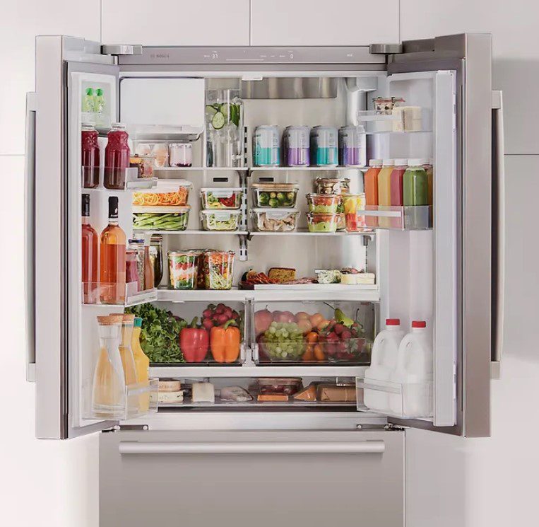 Win a Bosch refrigerator or weekly prizes of 150 prepaid grocery gift