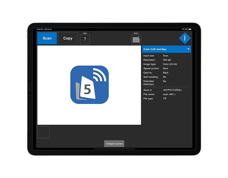 Nextimage large format scanning software improve and clean up originals