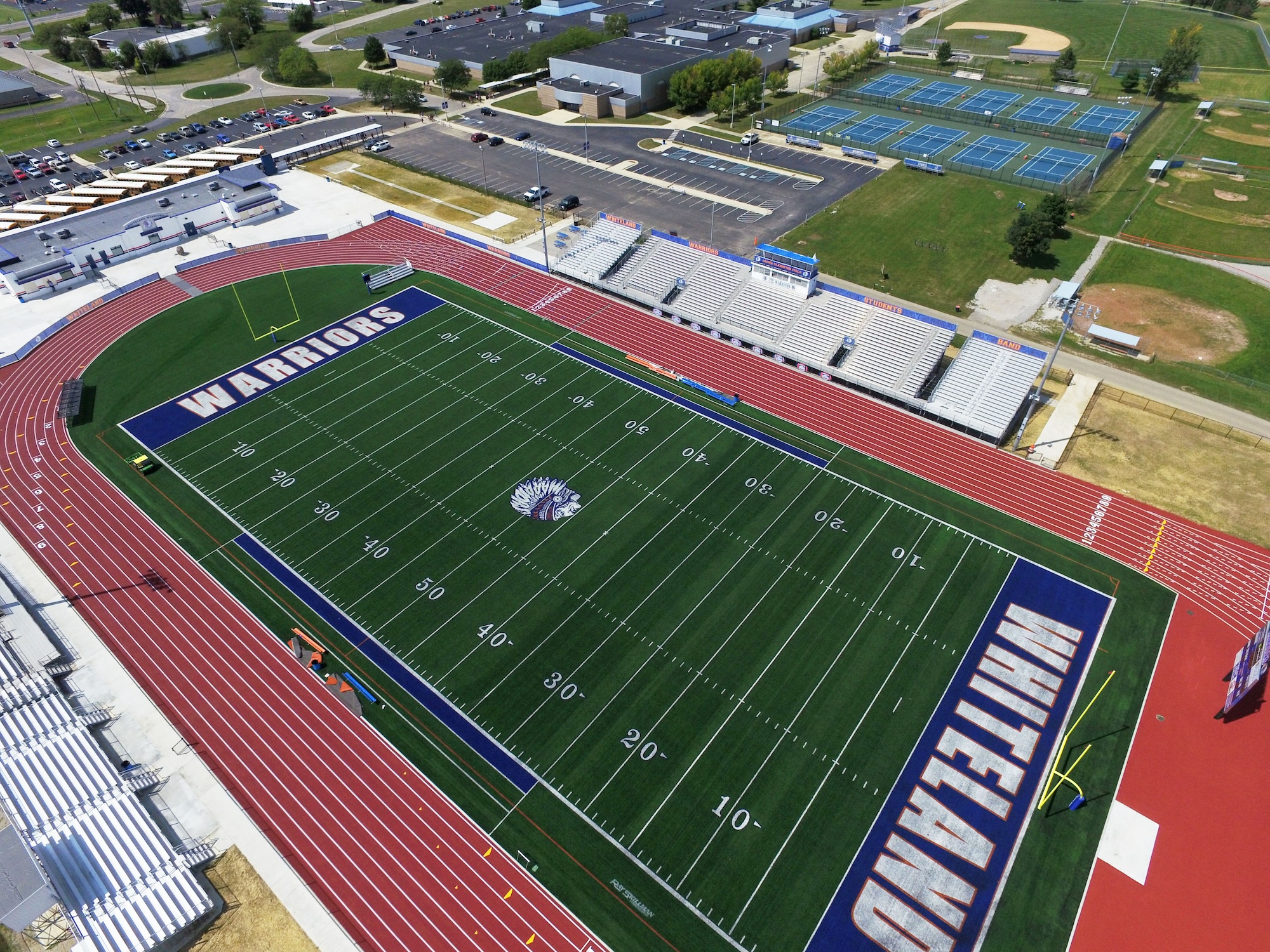 Whiteland High School Stadium Context Design