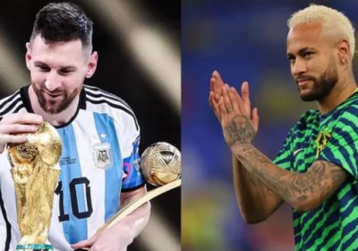 Neymar, Ronaldo y otras estrellas felicitan a Messi