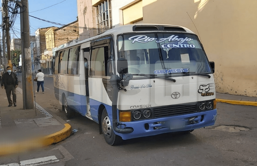 Ruta Río AbajoCentro paraliza autobuses por la extorsión »
