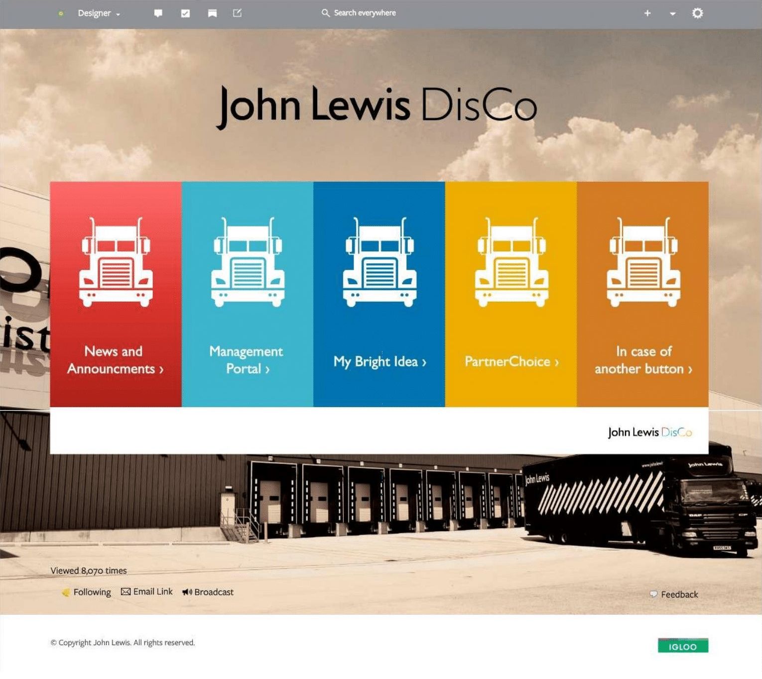 John Lewis Social Contexxt