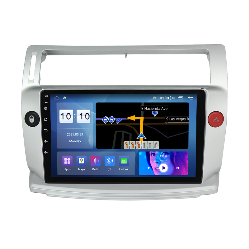 Citroen C4 Android Multimedija Navigacija – Contigo MK
