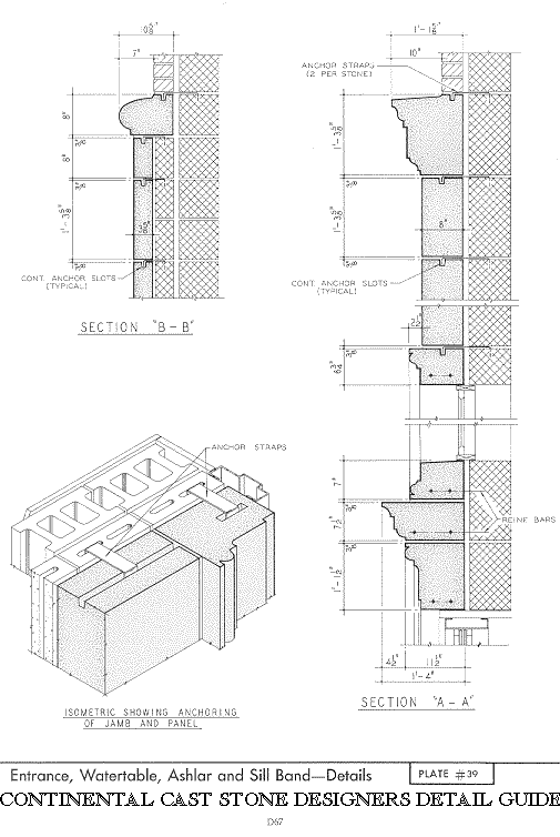 Entrance Cast Stone Continental Cast Stone