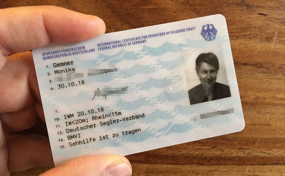 German Boat License For Sale Order Now! Continental Docs