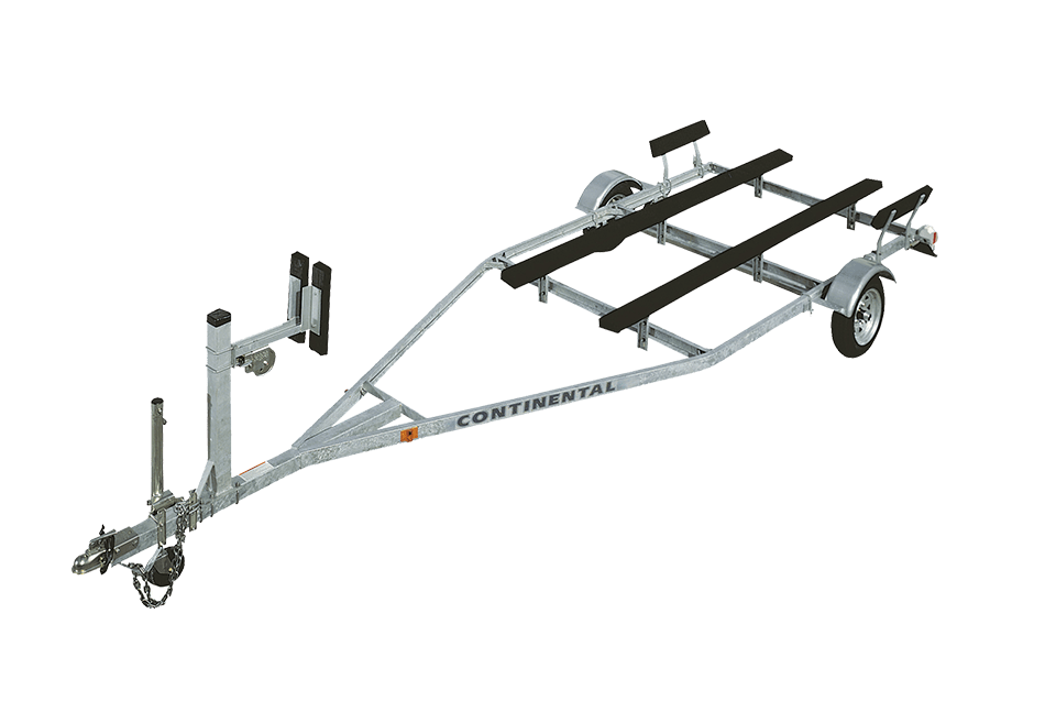 Galvanized Skiff Boat Trailers Continental Trailers