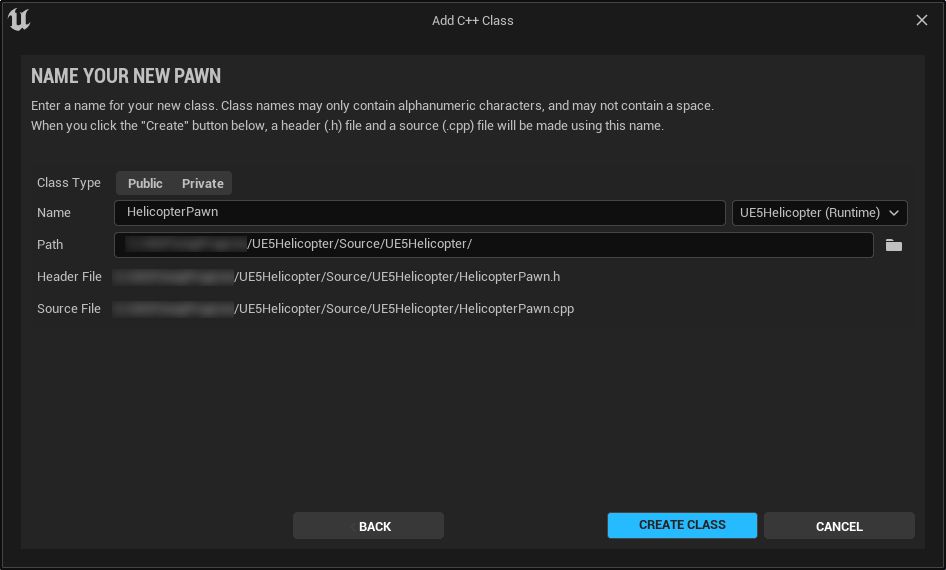 Converting Unreal Engine 5 helicopter blueprints to C++