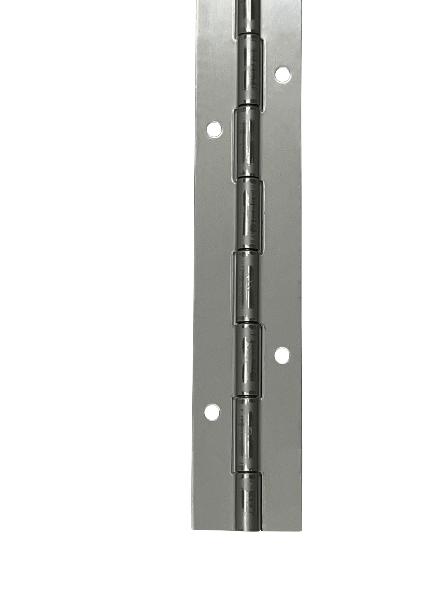 38 X 1.5 X 5 X 1200MM LONG S/S PIANO HINGE WITH 5MM DIA HOLES 100MM