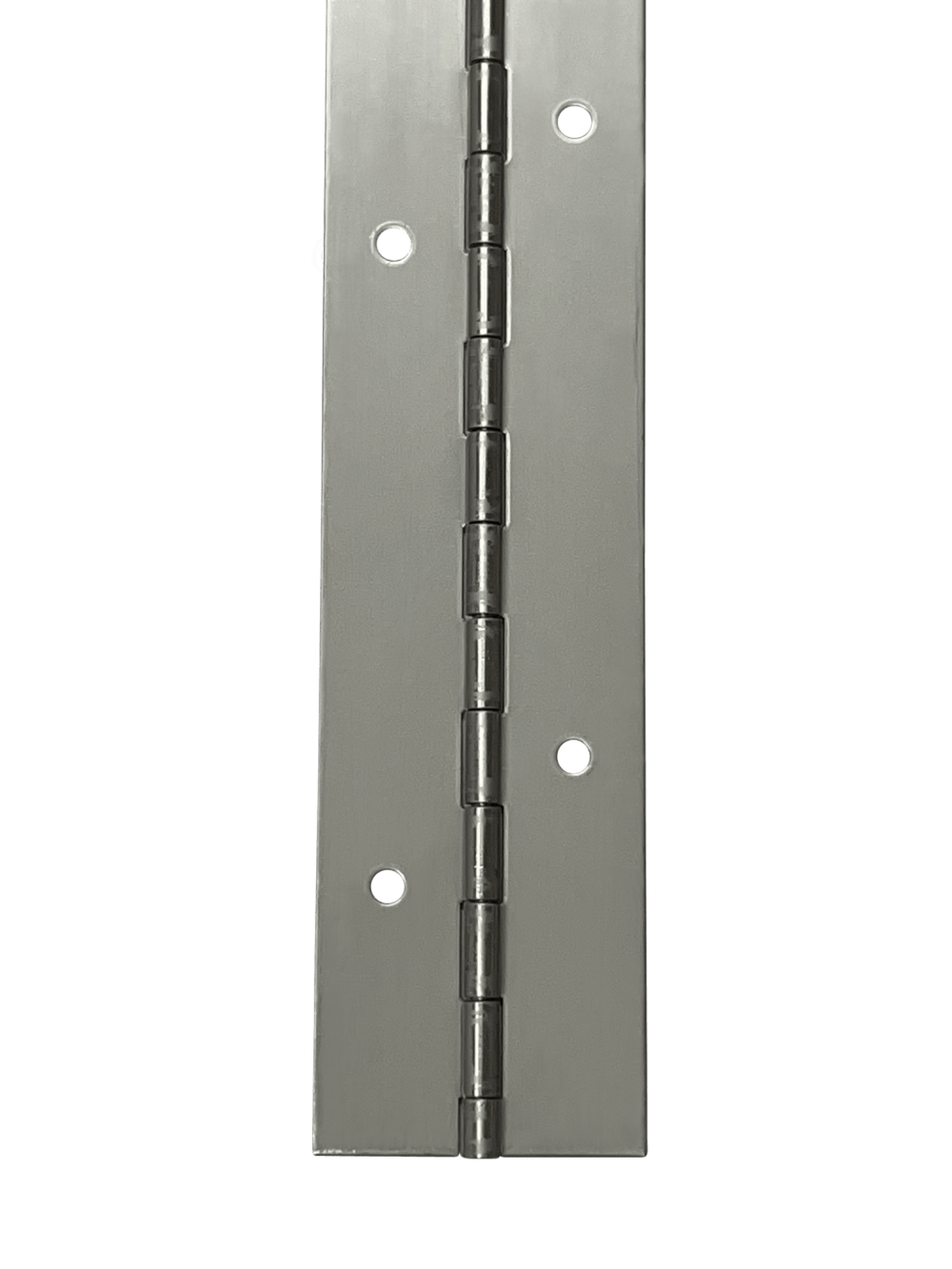 50 X 1.2 X 3 X 2400MM LONG S/S HINGE WITH 5MM DIA HOLES 100MM CENTRES