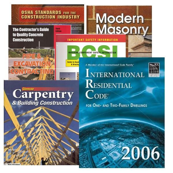 RESIDENTIAL BASIC CONTRACTOR EXAM BOOK SET Contractor Exam