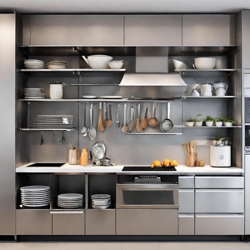 Stainless Steel Kitchen Shelving System Contractor Stainless