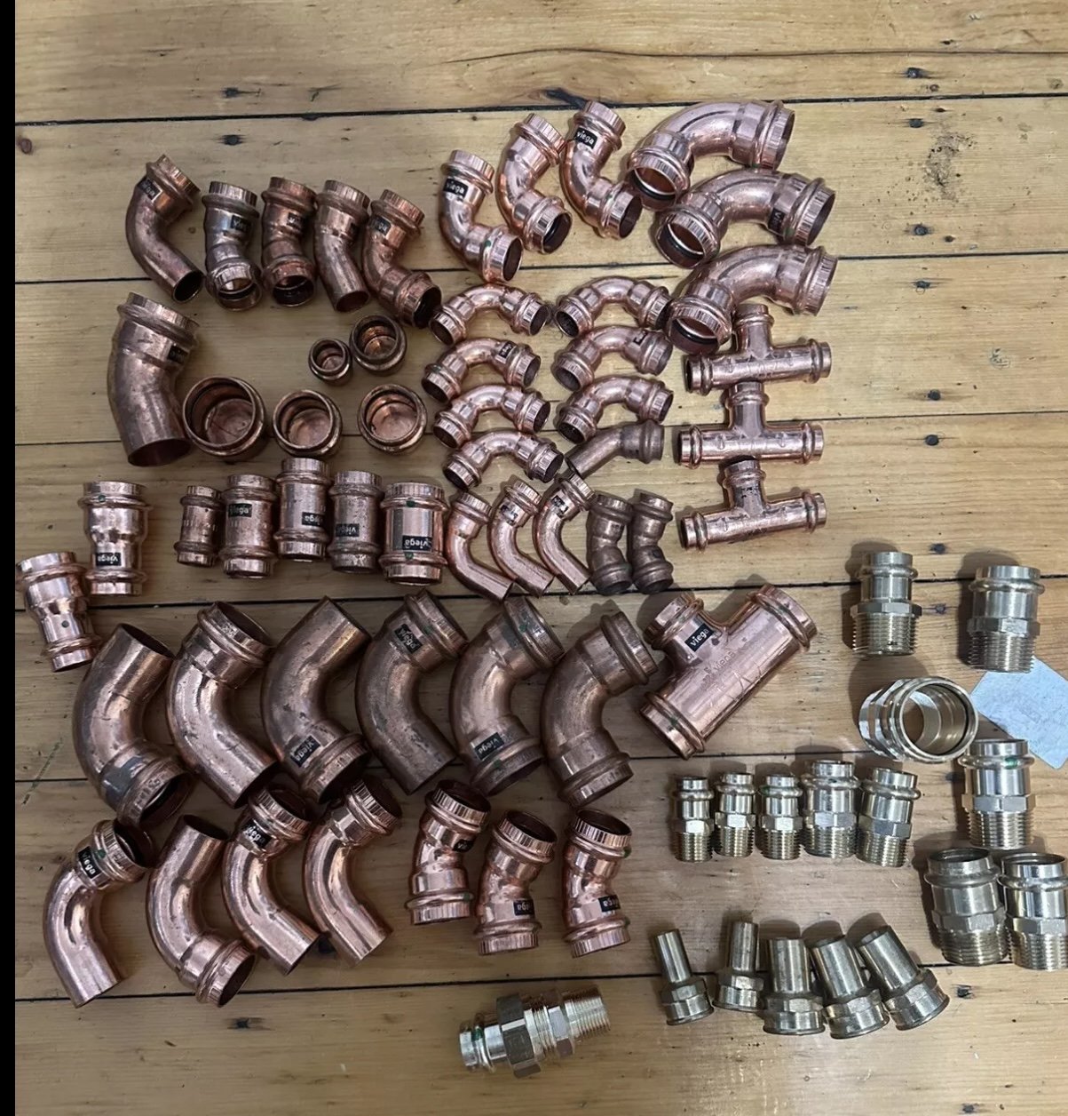 Buy Excess Viega Propress fittings for sale at discounted price