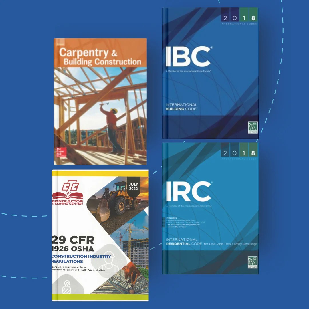 Virginia Contractor Book Bundle/Practice Test for FRM Exam CTC