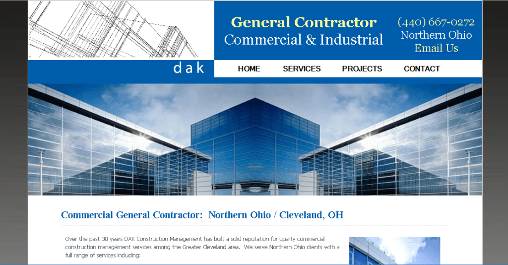 General Contractor Websites General Construction Web Design & SEO