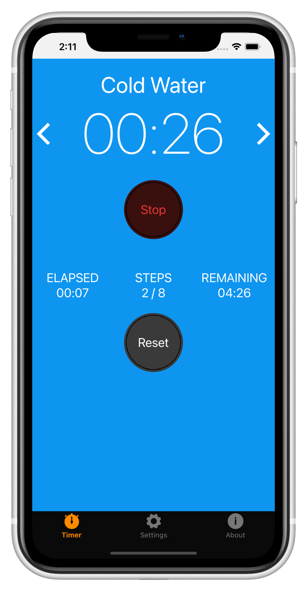 Contrast Showers App