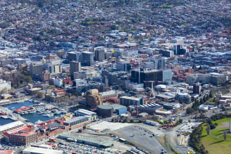 Aerial Photography Hobart CBD Airview Online