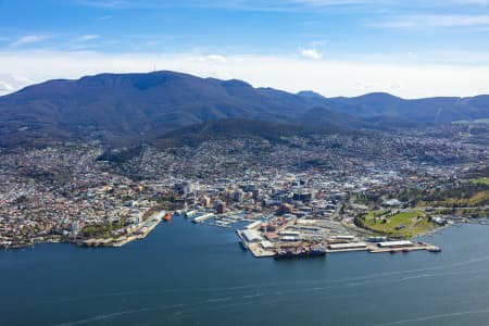 Aerial Photography Hobart CBD Airview Online