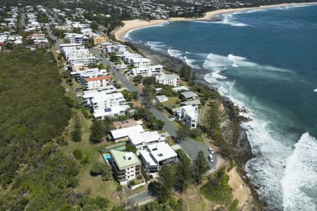 Aerial Photography Moffat Beach, Sunshine Coast Queensland Airview Online